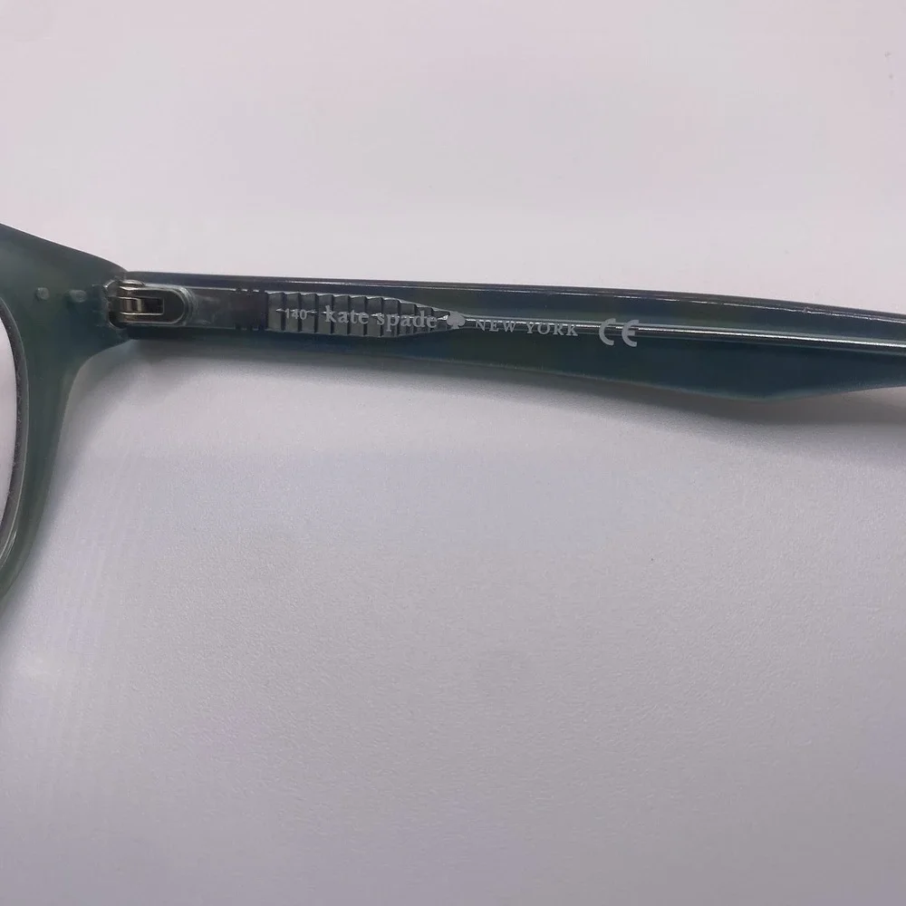 Kate Spade Eyeglasses FRAMES ONLY Rebecca TA20 49-19-140 +2.00 Black Blue 603